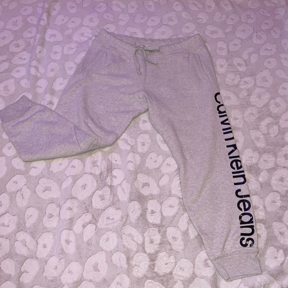 Calvin Klein Jeans Pants - Calvin Klein cream colored sweat pants